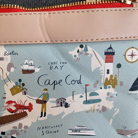 SPARTINA 449 Northeastern Harbors Scout Wristlet - NWT! - Picture 3 of 5